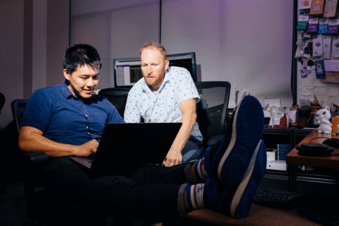 The DARC team solving a data challenge